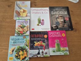 7 Koch- und Backbücher, Top Zustand!