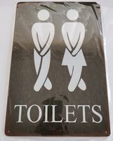 Toilets -  Blechschild (neu, OVP)