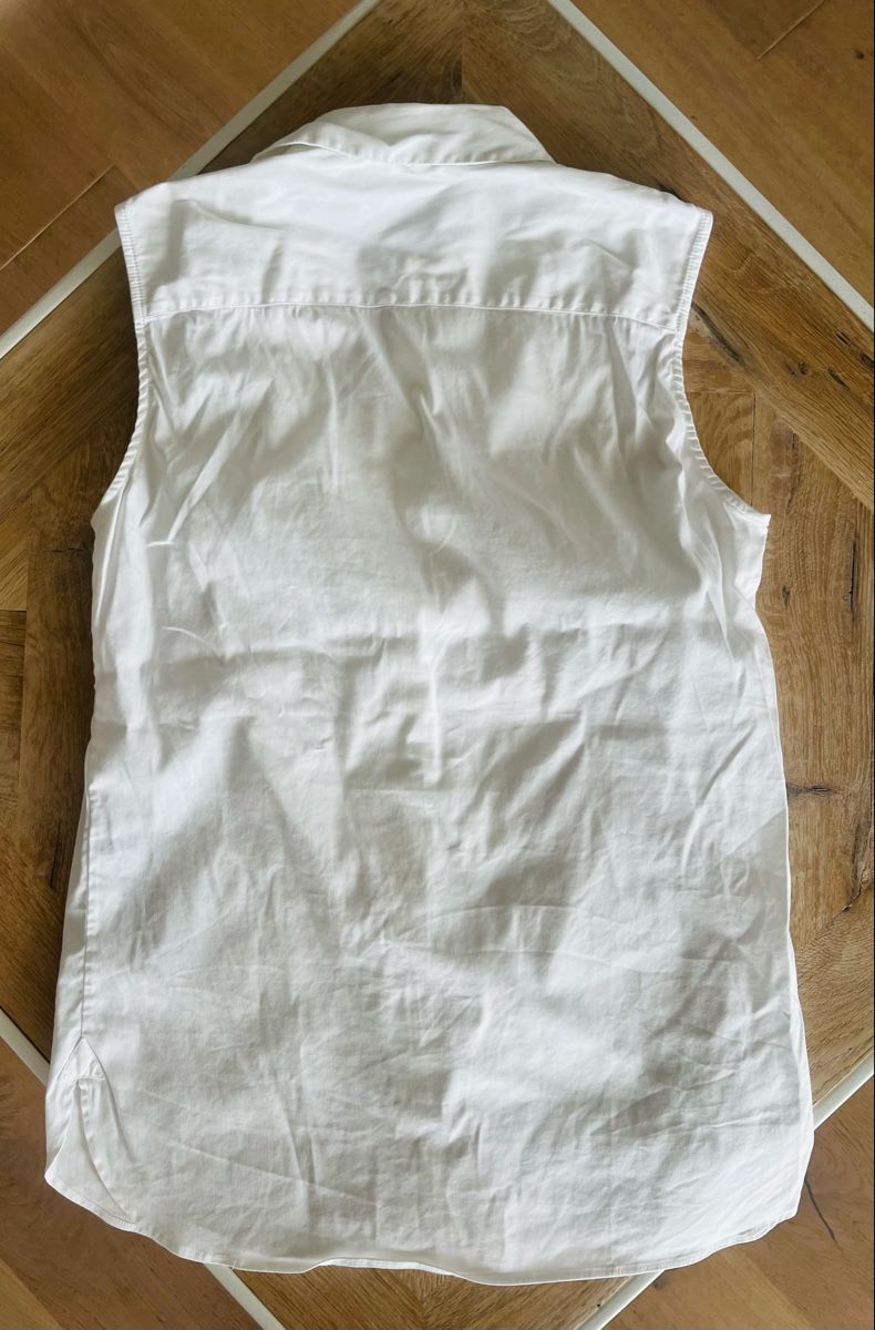 Blusen: Uterqüe Bluse, ärmellos, weiss, Gr. S/36 – Gebraucht aus Pfäffikon SZ von humming-bird 4