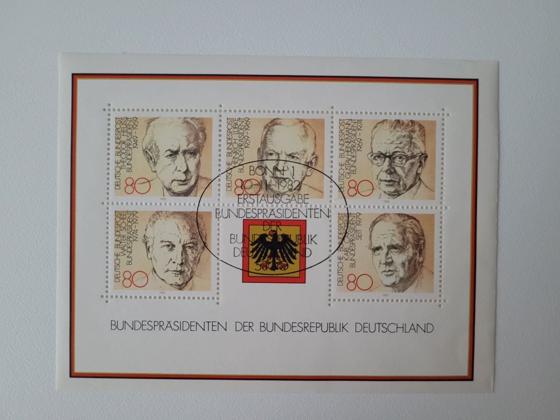 Tutti i francobolli: Block Deutschland 1982 – Usato da Inwil venduto da Flower2325