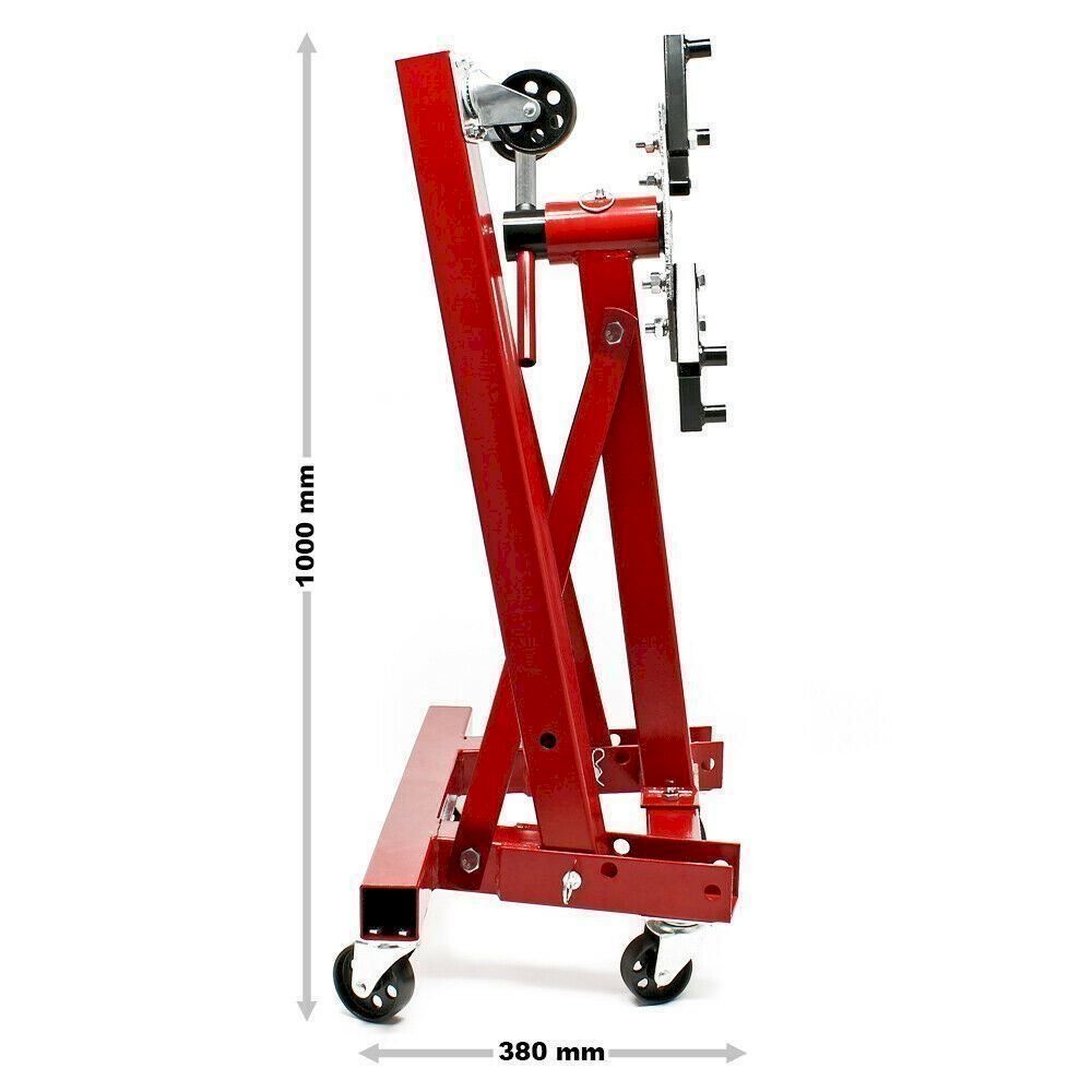 Industria automobilistica: WilTec 900kg Motorständer Motorheber – Nuovo e nell'imballaggio originale da Bottighofen venduto da zaap 2