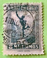 BRIEFMARKEN AUS  Uruguay Merkur GESTEMPELT  
