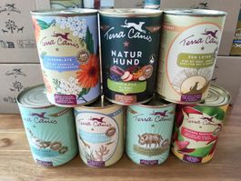 Terra Canis Hundenassfutter verschiedene Sorten 400gr. 95stk