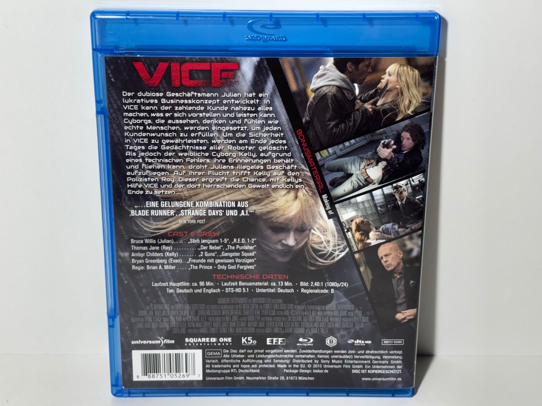 Alle DVDs: Vice Blu Ray – Gebraucht aus Wilderswil von Sstriker 1