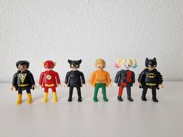 Playmobil DC Comic Figuren Set, 6 Stück, Top Zustand! ü-Ei