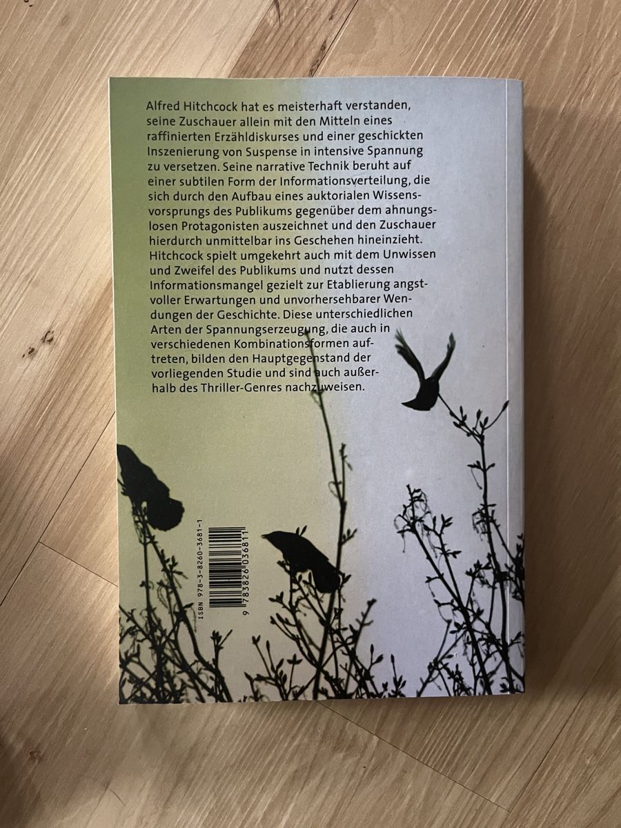 Libri: Spannung bei Hitchcock – Usato da winterthur venduto da tatort1 1