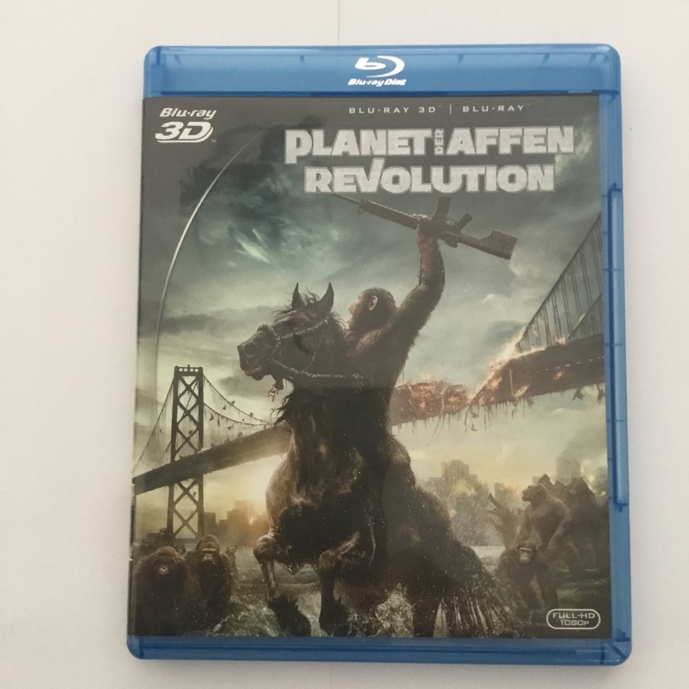 Tutti i DVDs: Planet der Affen Revolution - Blu Ray 3D + Blu Ray – Nuovo (secondo la descrizione) da Blauen venduto da sternchen66