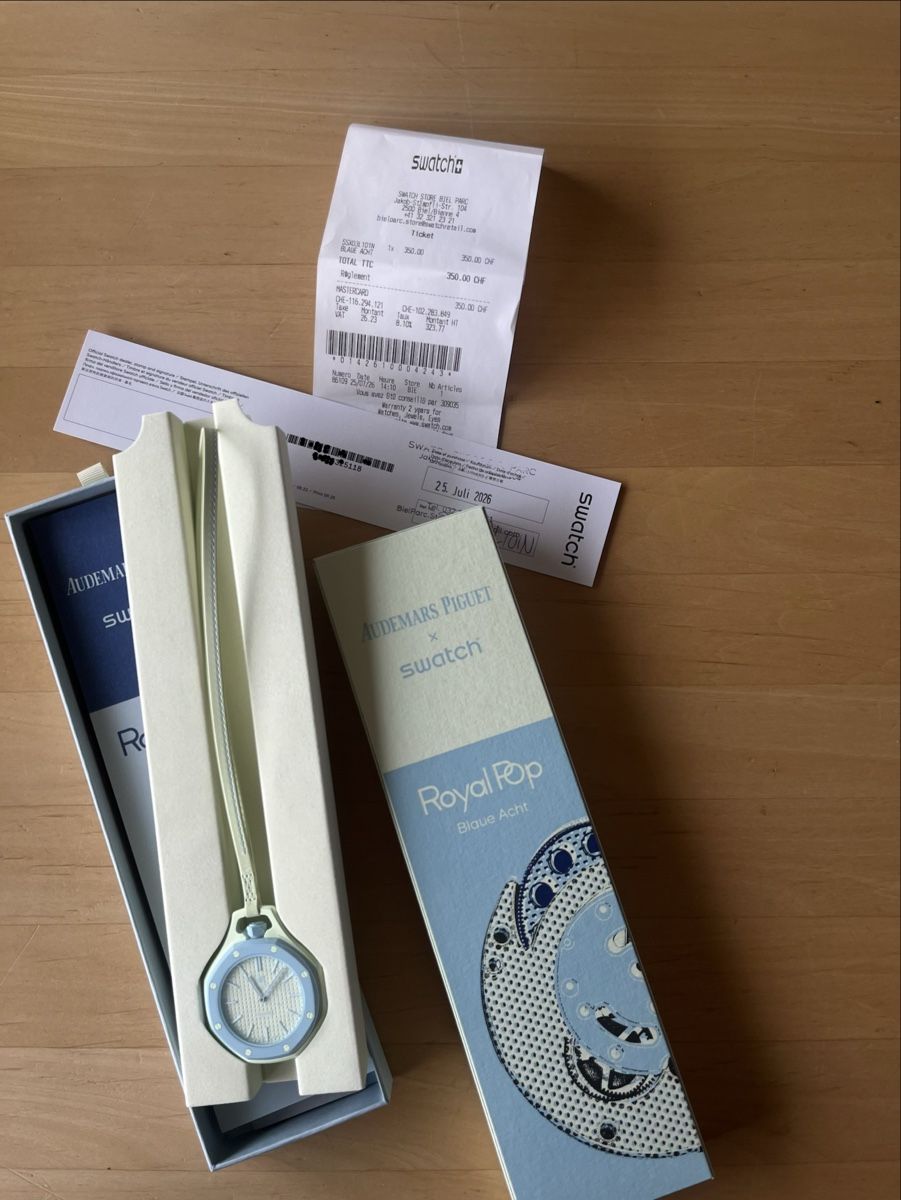 Swatch Uhren: Royal Pop- Audermars Piguet x Swatch – Neu und originalverpackt aus Liestal von tim_5bqd