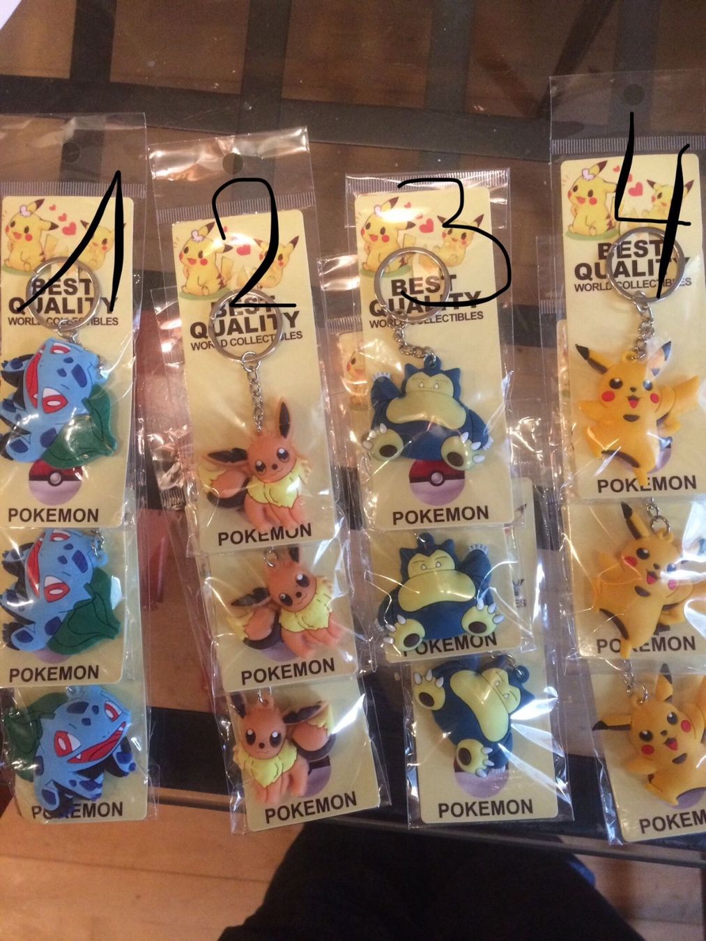 Portachiavi: Pokemon schlüsselanhänger – Nuovo e nell'imballaggio originale da Bauma venduto da ladygaby