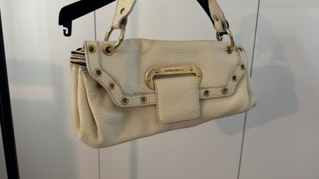 Handtasche Dolce & Gabbana Leder beige