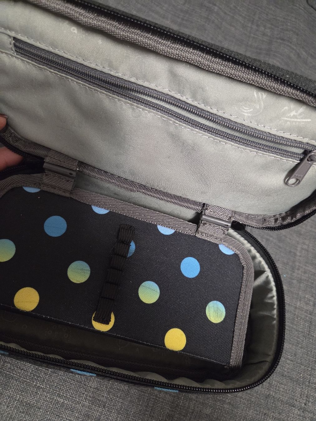 Astucci : Coocazoo Pencil Dotted Case Schwarz Federmäppchen – Usato da Subingen venduto da DENDLE20 2