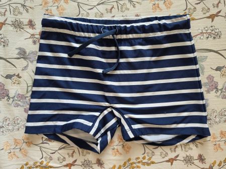gestreifte Badehose Gr. 134/140