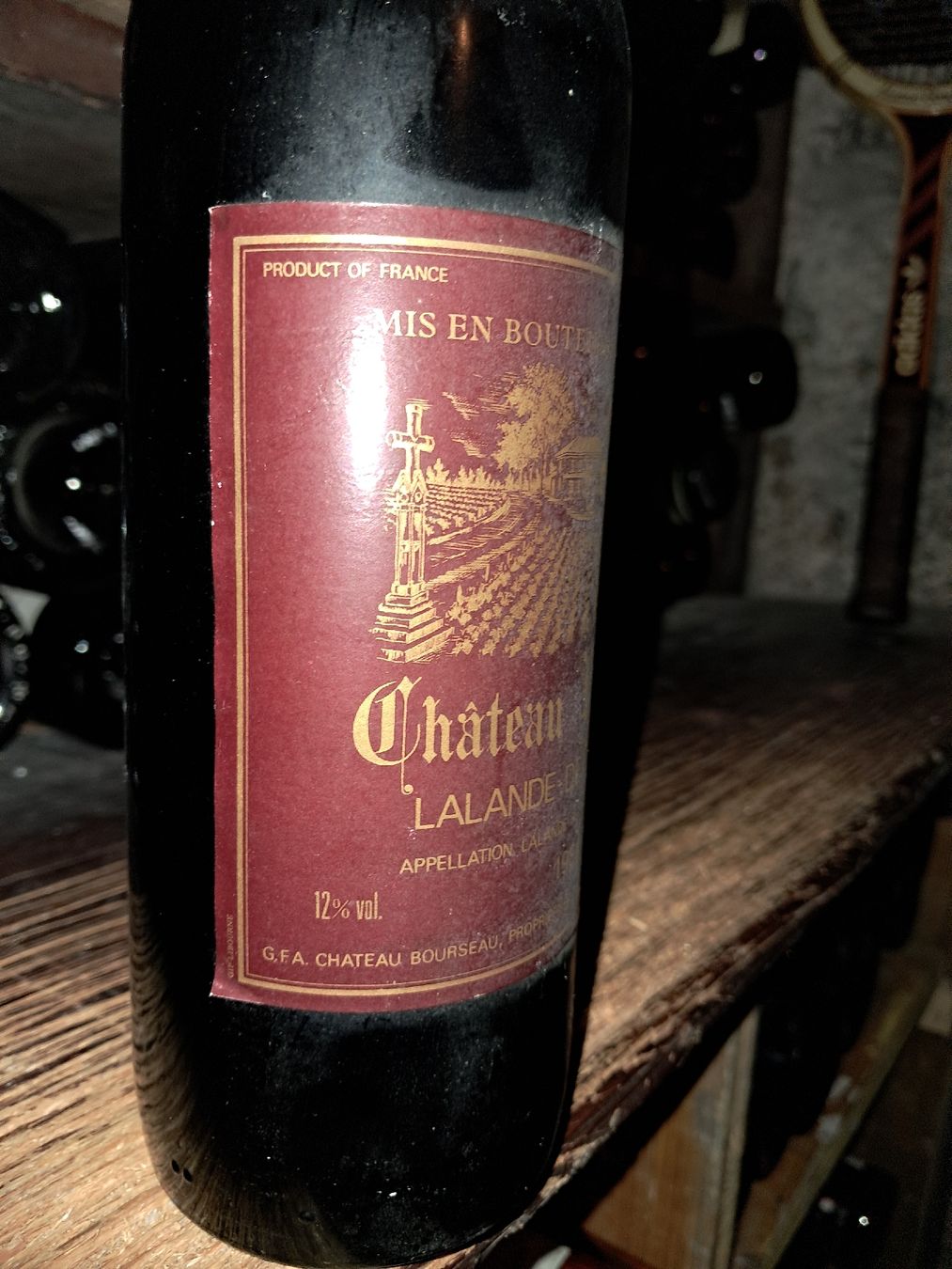 Wein: Château Bourseau Lalande-de-Pomerol 1982 – Neu und originalverpackt aus Le locle von juliensaran 2