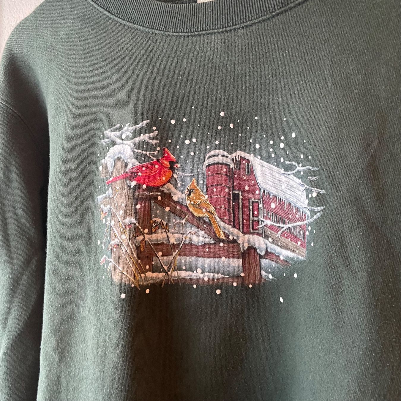 Pullover & Sweatshirts: Vintage green sweatshirt – Gebraucht aus Neuchâtel von Enoemis_ 1