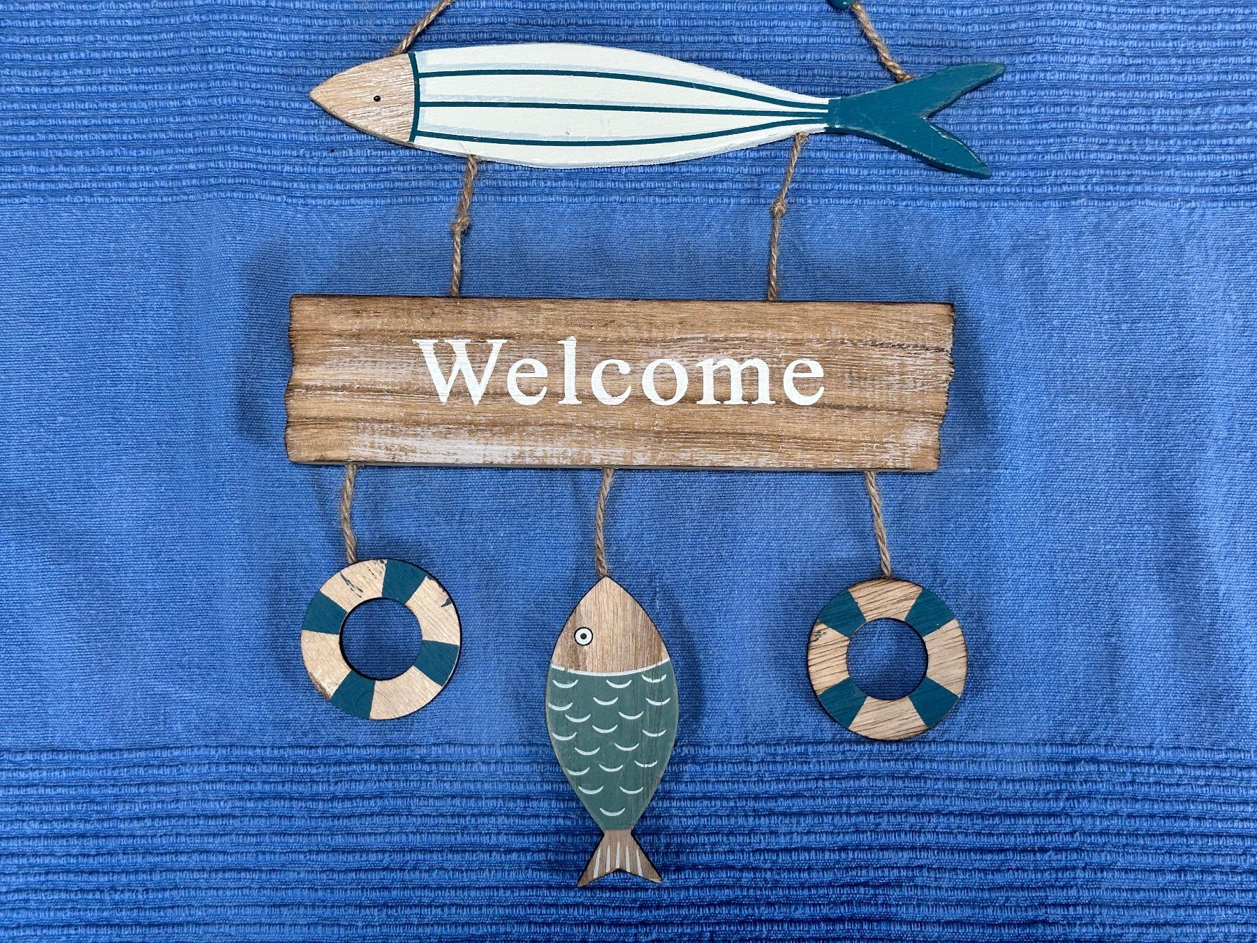 Tutte le decorazioni: Türdeko aus Holz "Welcome" – Usato da Egolzwil venduto da Bubbly76 1