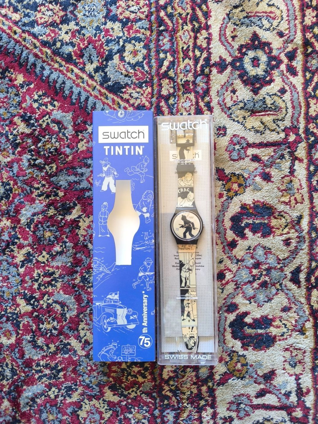 Swatch Orologi: Swatch "Happy birthday Tintin" – Nuovo e nell'imballaggio originale da Genève venduto da jim_2t7h 1
