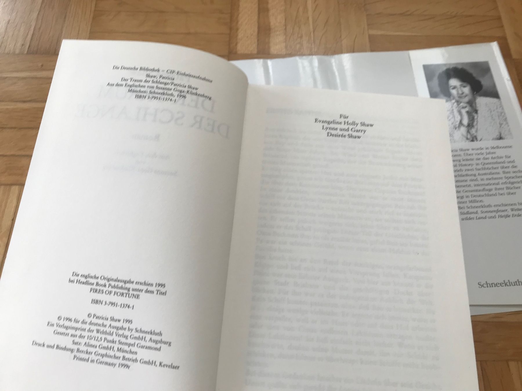 Libri: Patricia Shaw - Der Traum der Schlange – Usato da Emmenbrücke venduto da Hathor123 4