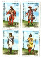 Briefmarken "Uniform". Äquatorialguinea.