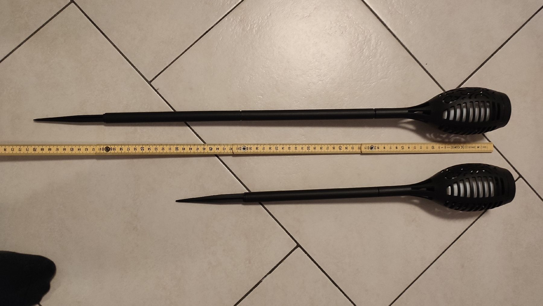 Lampade: 2x zusammensteckbare Solargartenleuchte – Nuovo (secondo la descrizione) da St. Margrethen SG venduto da willisantos 1