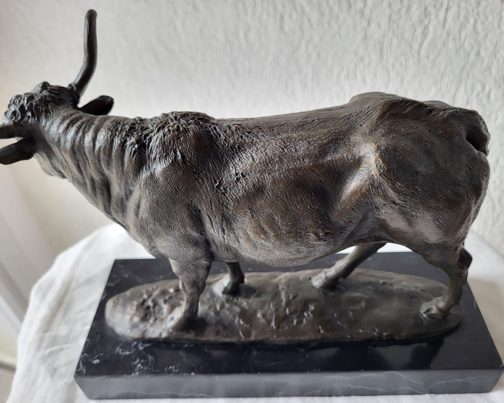 Sculture & Statue: Bronce / Bronze kräftiger Langhorn Stier – Usato da Stüsslingen venduto da pati-king 2