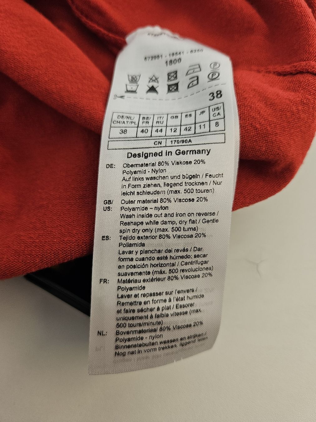 Pullover & Sweatshirts: Taifun Rollkragenpullover rot Grösse 38  – Neu (gemäss Beschreibung) aus Anwil von nomolnoi 4