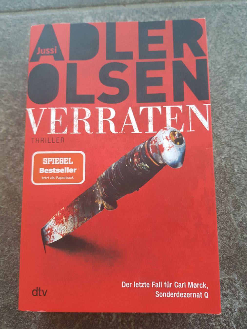 Bücher: VERRATEN / Adler Olsen / Thriller – Gebraucht aus Dietikon von marconi07