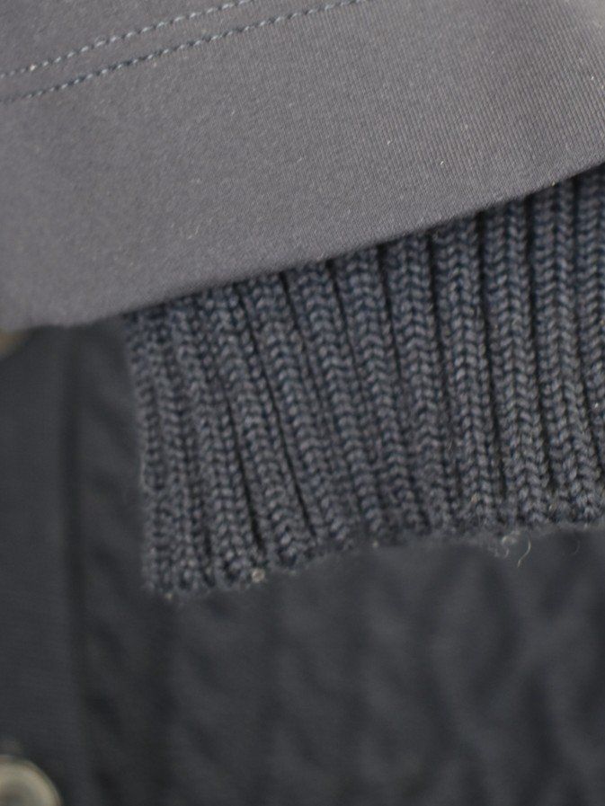 High Giacche: HIGH Cardigan, Softshell Ärmel, blau, Gr.40/42 – Usato da Nürensdorf venduto da 2ND_STORY 6