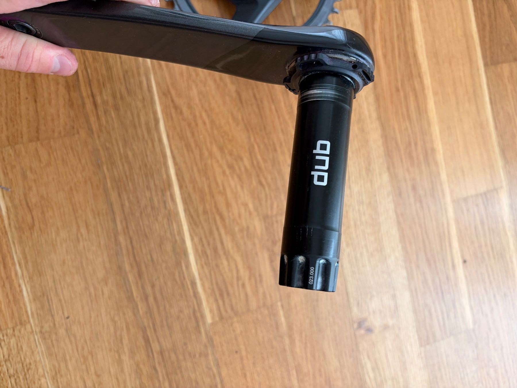 Sram Pezzi di ricambio: SRAM FORCE QUARQ POWER METER Crankset Kurbel DUB – Usato da Altdorf UR venduto da Vince.cc 3