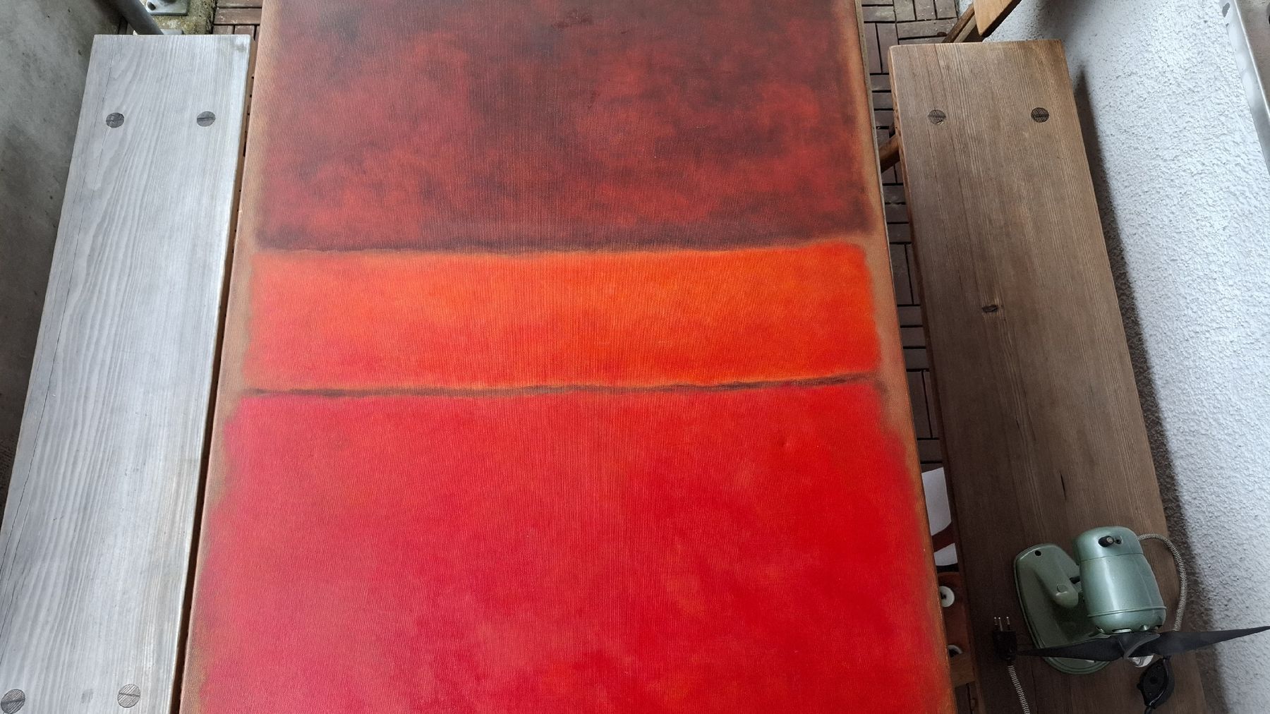Dipinti: Rothko Style Ölbild auf Holzrahmen – Usato da Zürich venduto da witike
