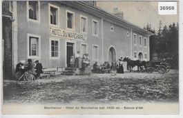 Marchairuz - Hotel du Marchairuz - Saison d'ete - animee