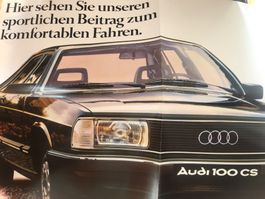 Prospekt Audi 100 CS