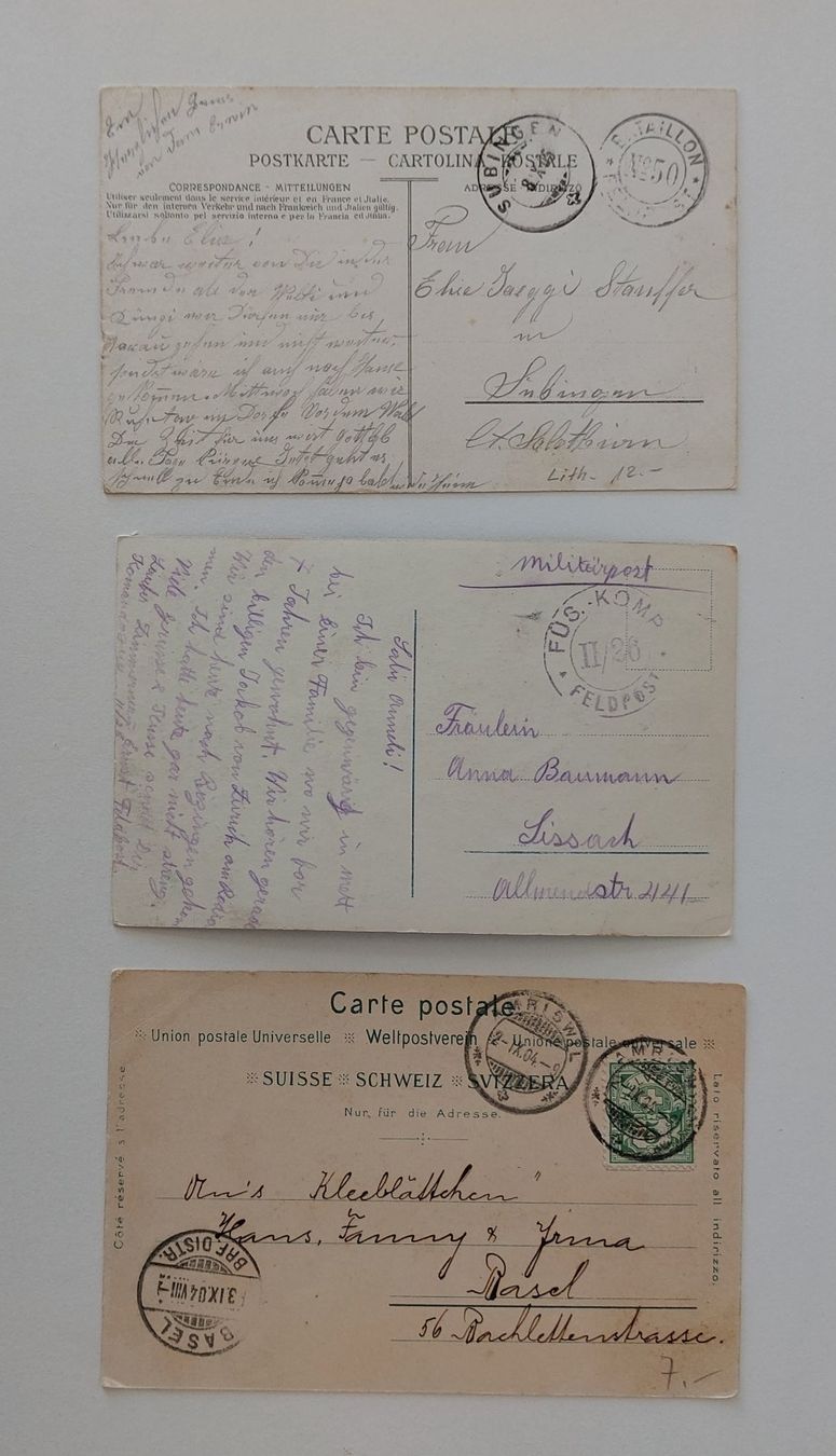Cartoline postali: 3 AK Ansichtskarte Trachten Militär – Usato da Schenkon venduto da Uhu007 4