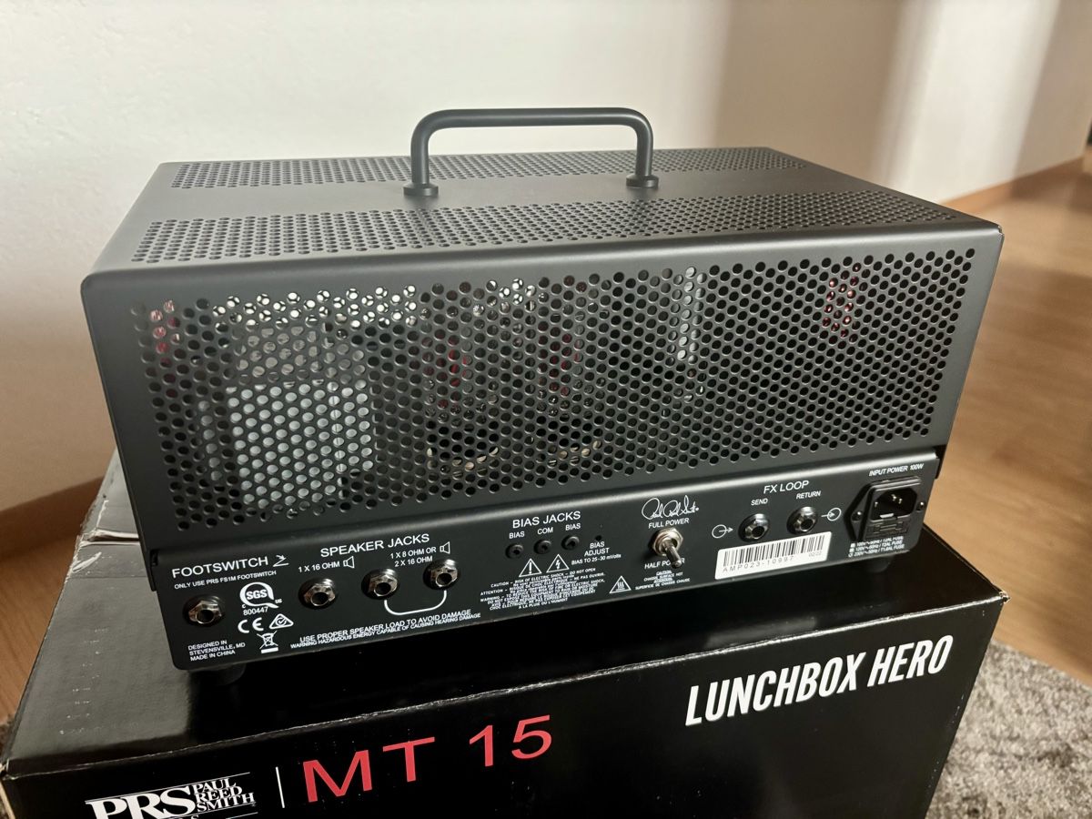 PRS Amplificateurs: PRS MT15 Tremonti Amp neuwertig JG23 – D'occasion à uetendorf par Volvorine16 2