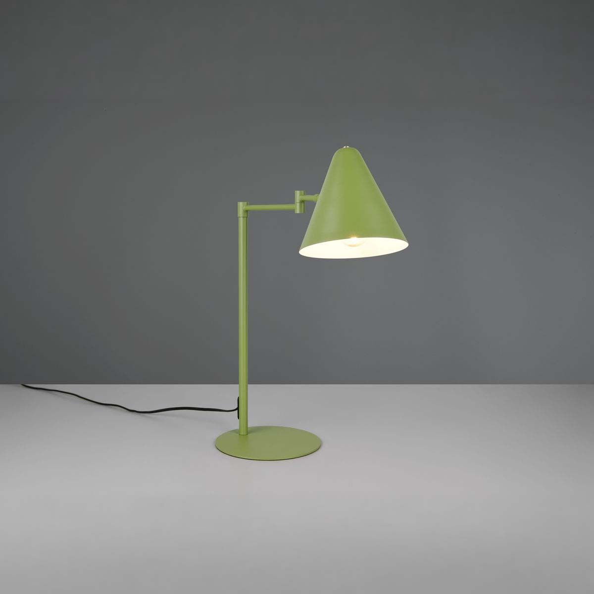 Lampade: Tischleuchte, Grün, Schalter, 51 cm Höhe – Nuovo (secondo la descrizione) da Kreuzlingen venduto da Smart-Light 1