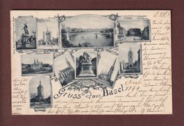 Gruss aus BASEL - 1899