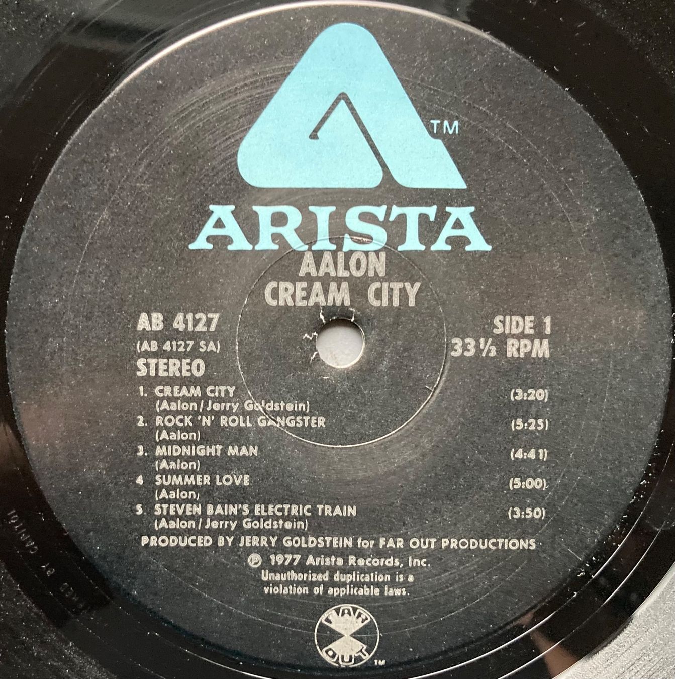 Dischi in vinile: AALON - CREAM CITY – Usato da Poliez-Pittet venduto da Newtown-Records 3