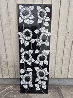 Acryl Leuchtbilder, Deko Bild Sonnenblumen