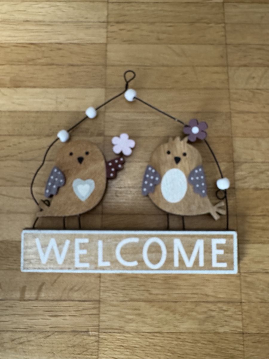Tutte le decorazioni: Decorazione da parete uccelli WELCOME – Usato da Viganello venduto da BlackPanda0003