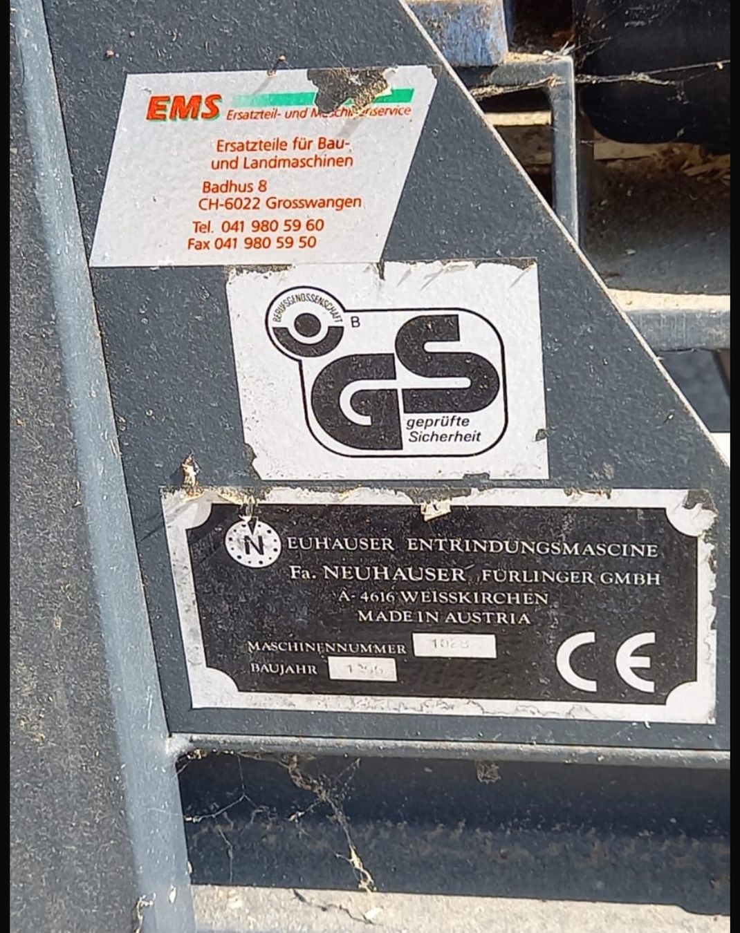 Alle Maschinen: Pfahlschäl- und Spitzmaschine – Gebraucht aus Biezwil von Feldlerche 2