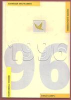 1996 Jahresbuch Zusammenstellung ERSTTAG  SBK 110Fr