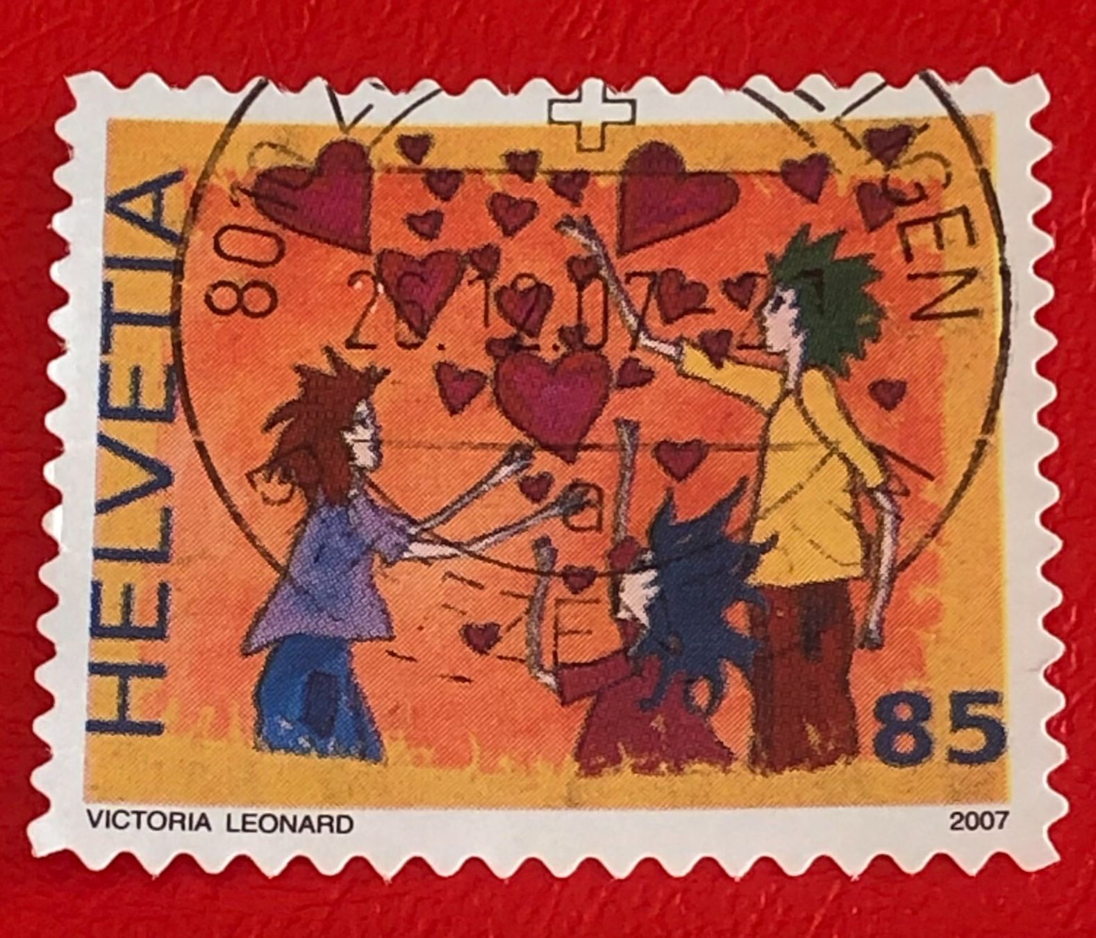 Tutti i francobolli: Nr.1244 Lasst Liebe Sprechen GESTEMPELT    – Usato da Aarau venduto da Billa007
