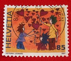 Nr.1244 Lasst Liebe Sprechen GESTEMPELT   