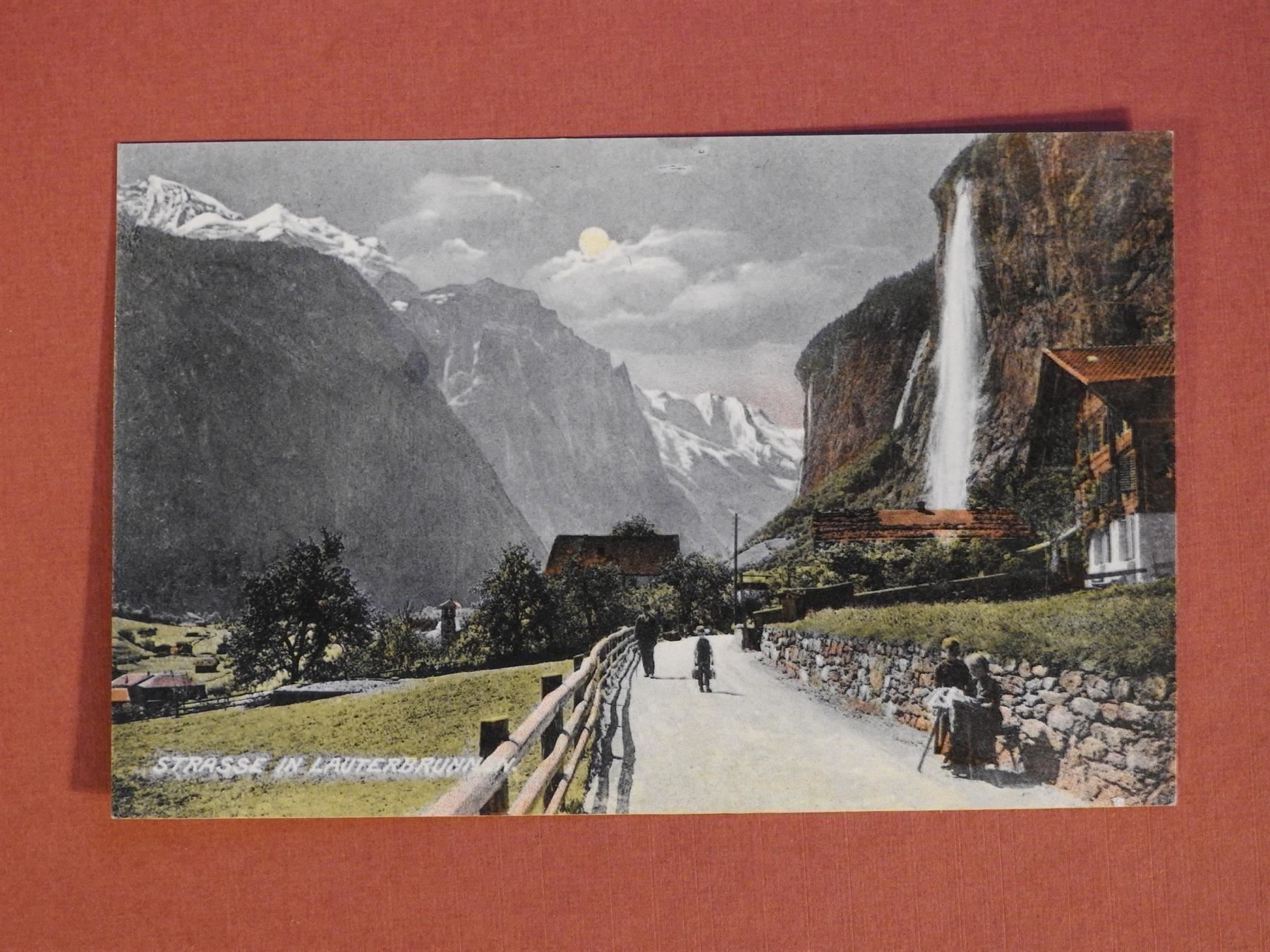 Cartoline postali: Strasse in Lauterbrunnen – Usato da Rain venduto da 999-800-K