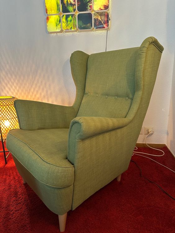 Ikea Ohrensessel mit Hocker Kaufen auf Ricardo