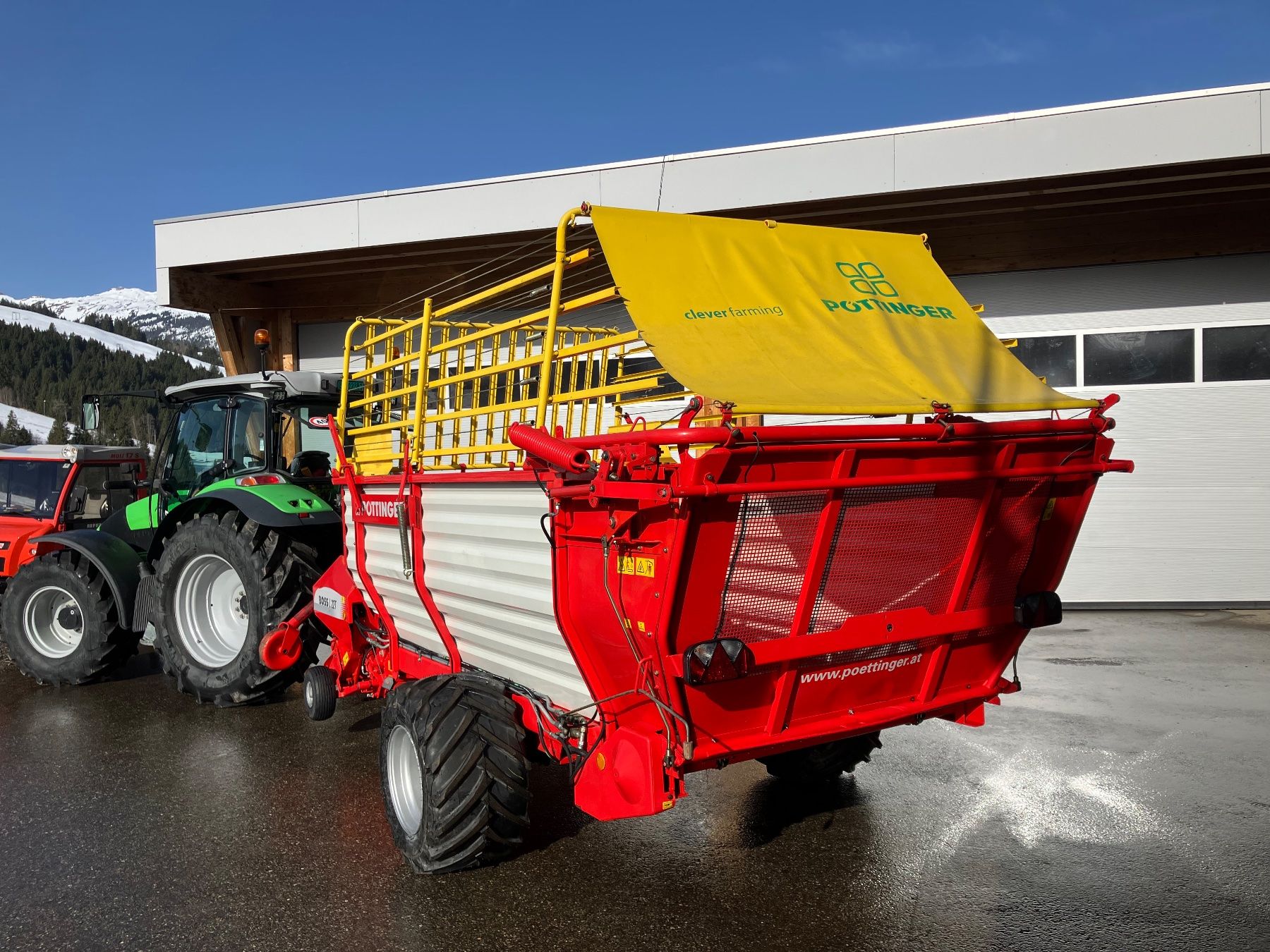 Pöttinger Rimorchi: Pöttinger Ladewagen – Usato da Sörenberg venduto da rothorn02 1