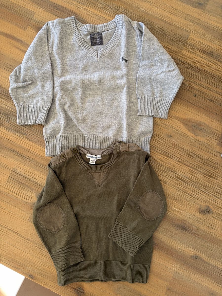 Lotti & Set di vestiti: Lot manches longues garçon - taille 80  – Usato da Sion venduto da Nelsonkatz 6