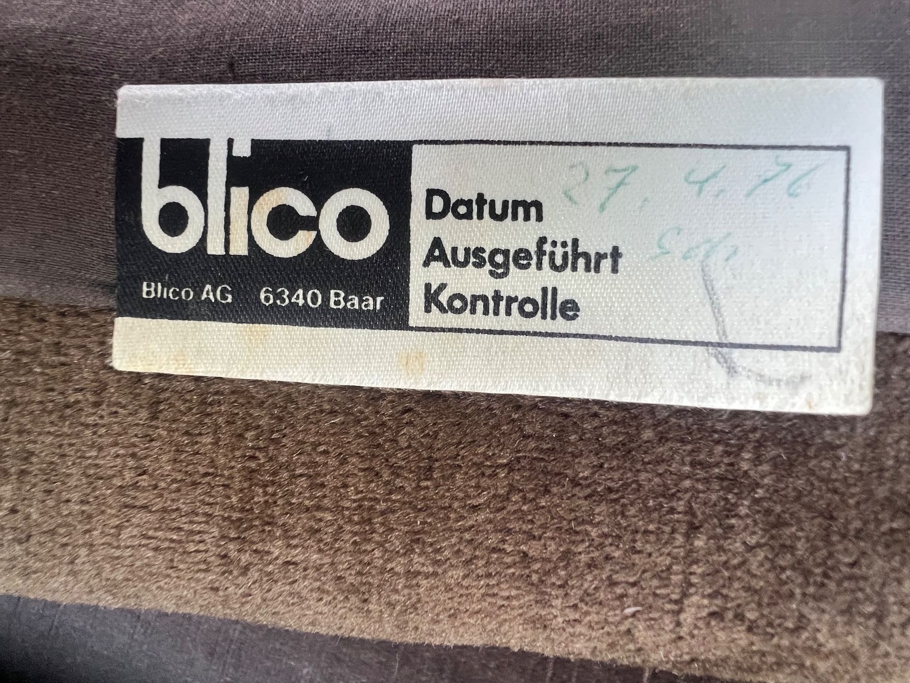 Divani: Sofa Garnitur Braun 2x Sofa 1x Hocker Gebraucht, Nr 8 – Usato da Glattfelden venduto da maa_qcj8 1