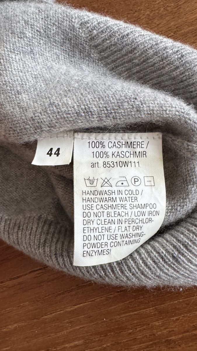 Repeat T-shirt: Repeat Kaschmir T-shirt hellgrau 44 – Usato da Zollikon venduto da rose59 2