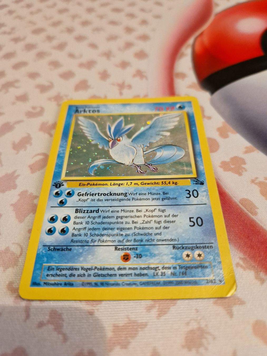Pokémon Carte collezionabili: Arktos DE 1st edition Fossil Holo – Usato da Wangen b. Olten venduto da shlem 1