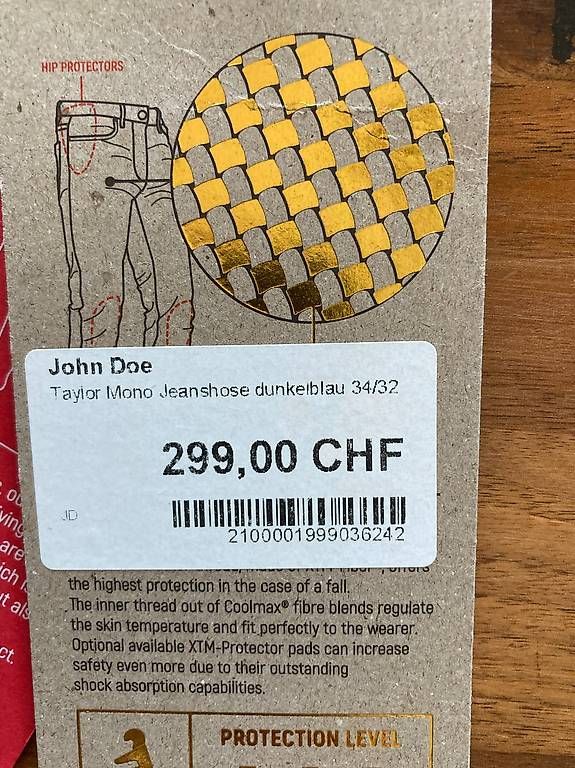 John Doe Jeans: Motorrad-Jeans der Marke John Doe – Gebraucht aus Riedt b. Erlen von Renegade58 4